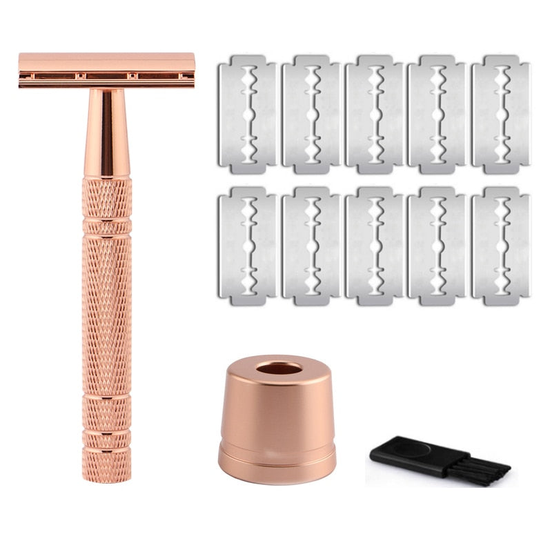 Rose Gold Safety Razor