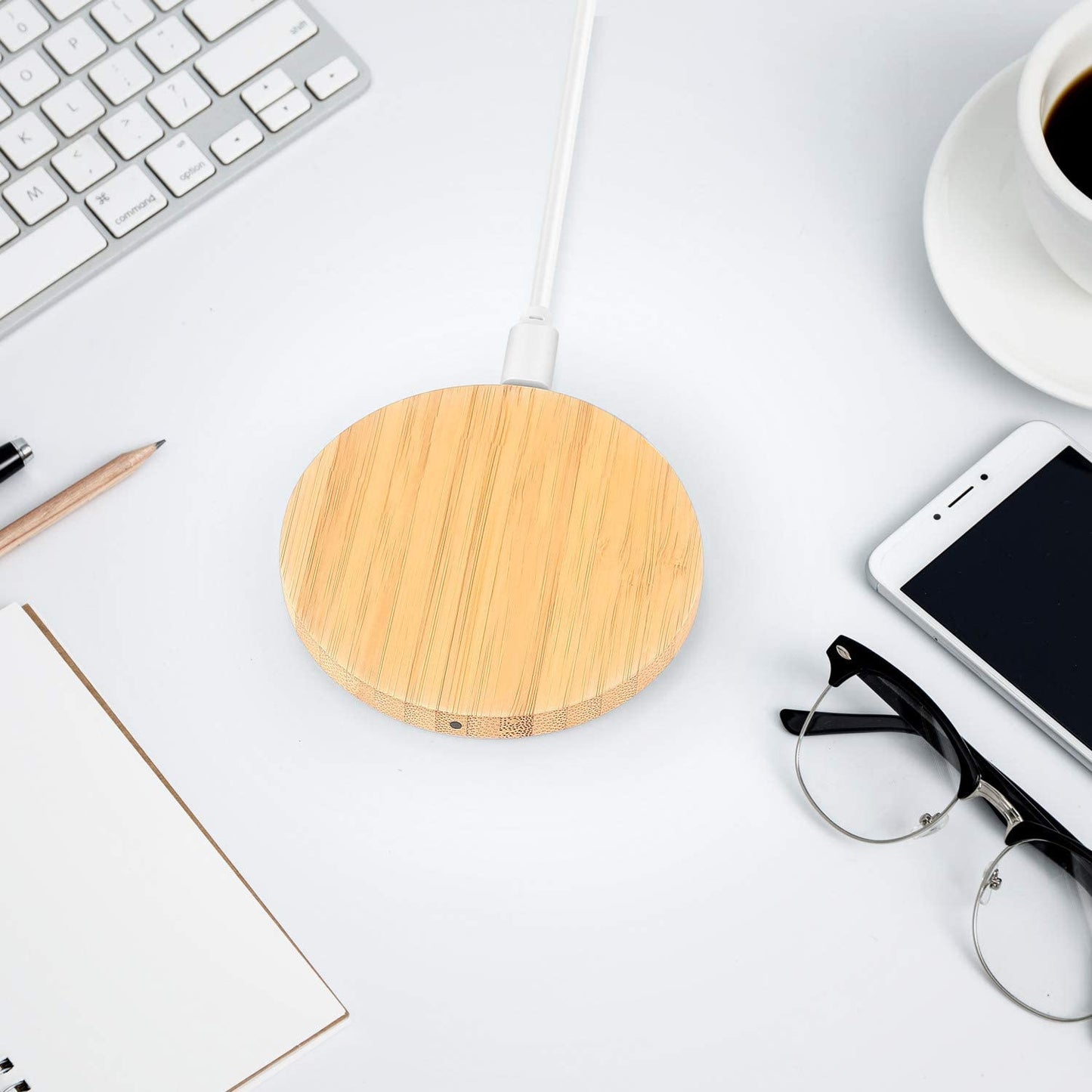 Bamboo Wireless Phone Charger