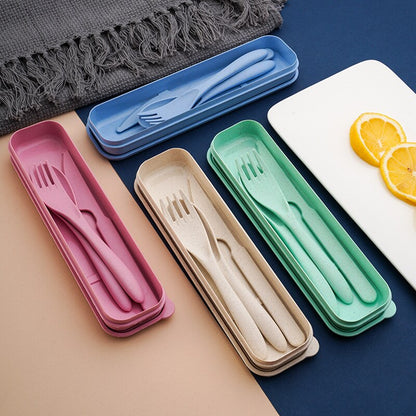 Wheat Fibre Cutlery Set