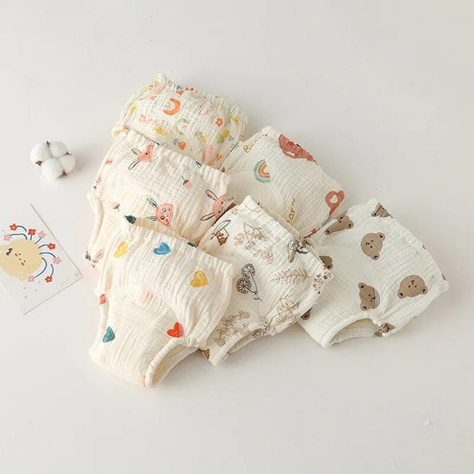 Reusable Cotton Baby Training Underwear