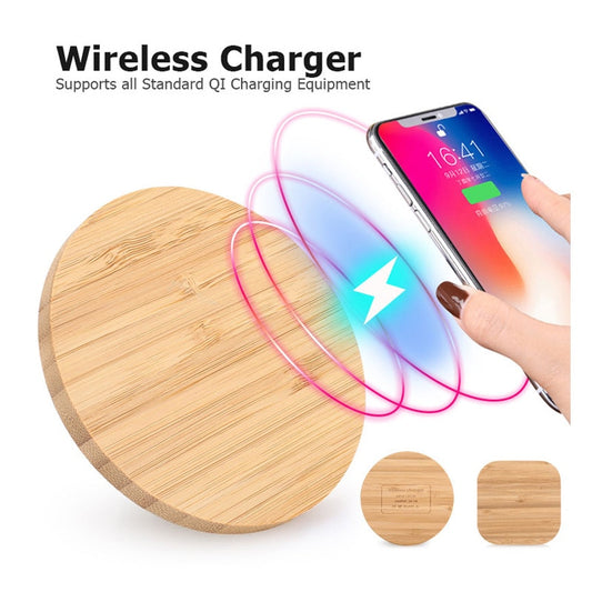 Bamboo Wireless Phone Charger