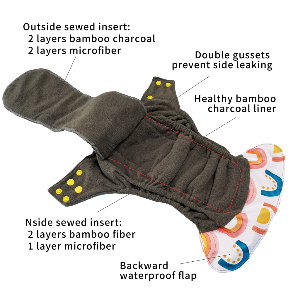Reusable Bamboo Diaper