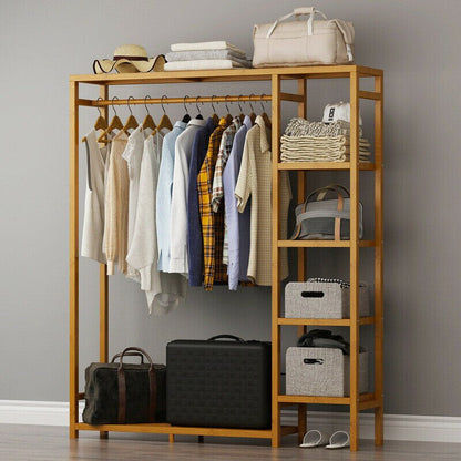 Bamboo Clothing Rack