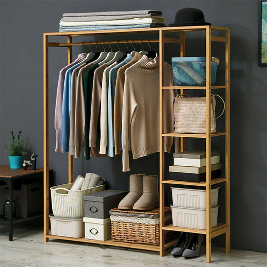 Bamboo Clothing Rack