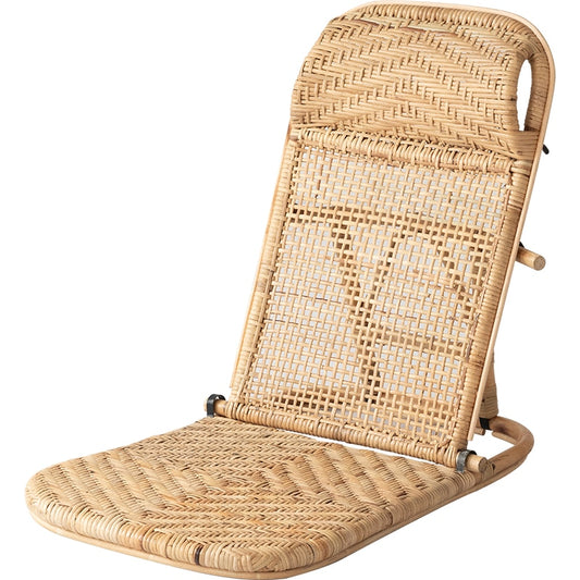 Rattan-Style Bamboo Wicker Chair